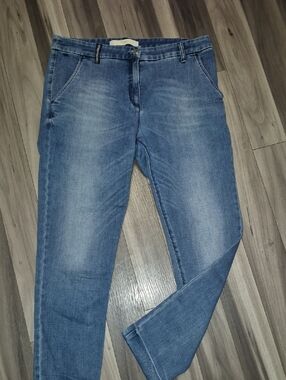 Women’s Brax Feel Good Mel Chino Mid Blue Jeans Size 31